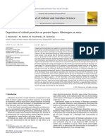 Journal of Colloid and Interface Science: Z. Adamczyk, M. Nattich, M. Wasilewska, M. Sadowska