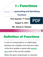 6xenz0z2y - QI 1st Semester Lesson 1 Representing and Identifying Functions