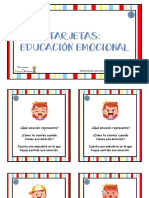 Tarjetas Educacion Emocional