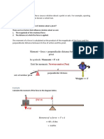 Moment of A Force (With Worked Examples)