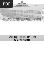 Abm Pre Immersion Worksheets1