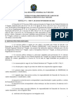 Ed 1 2011 TRF 5a Regiao Edital de Abertura Definitivo 25.02.2011