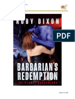 Barbarian's Redemption (Ice Planet Barbarians 12) - Ruby Dixon