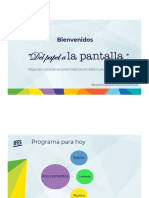 Del Papel A La Pantalla