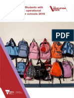 Program For Students With Disabilities - Operational Guidelines For Schools 2019
