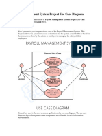 Payroll Management System Use Case Diagram