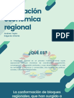 Integración Económica Regional