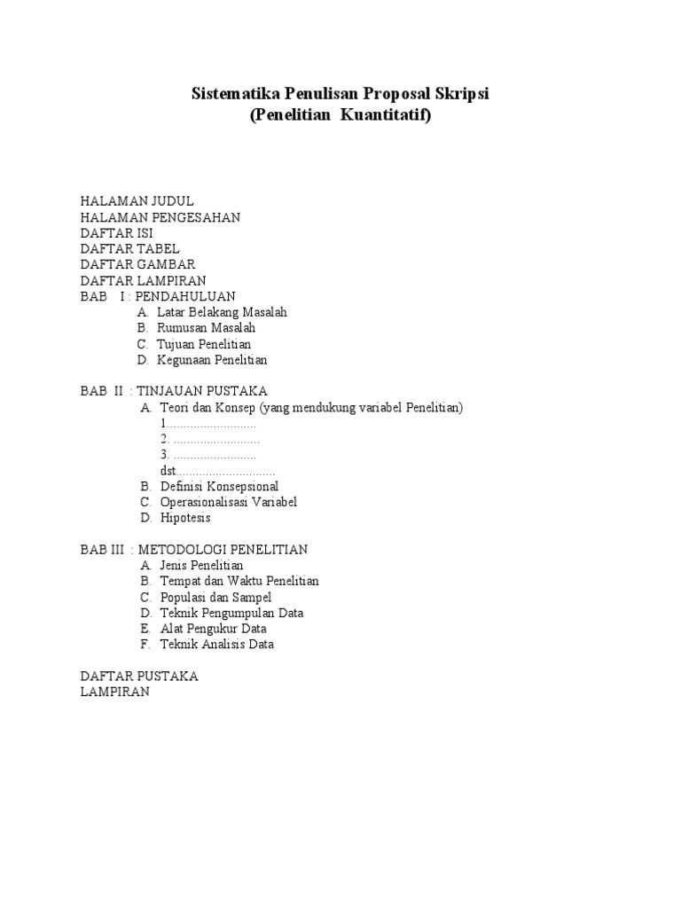 Panduan Proposal Skripsi Mahasiswa | PDF | Seni | Komputer
