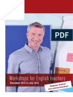 Workshops For English Teachers 1 2016