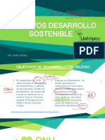 Objetivos Desarrollo Sostenible: Ing. Camilo Perez