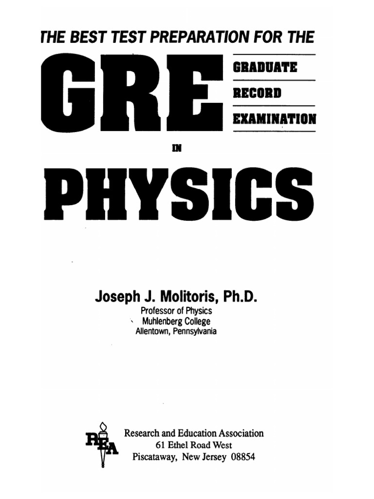 GRE Physics PDF