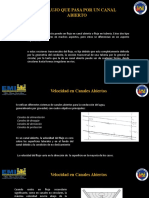 Velocidad Canales Abiertos
