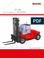 Kalmar DCE90-180 Lift Trucks 9 - 18 Tonnes: Technical Information, Stage III