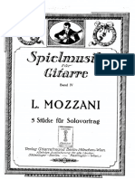 Mozzani, Luigi - 5 Stücke Für Solovortrag