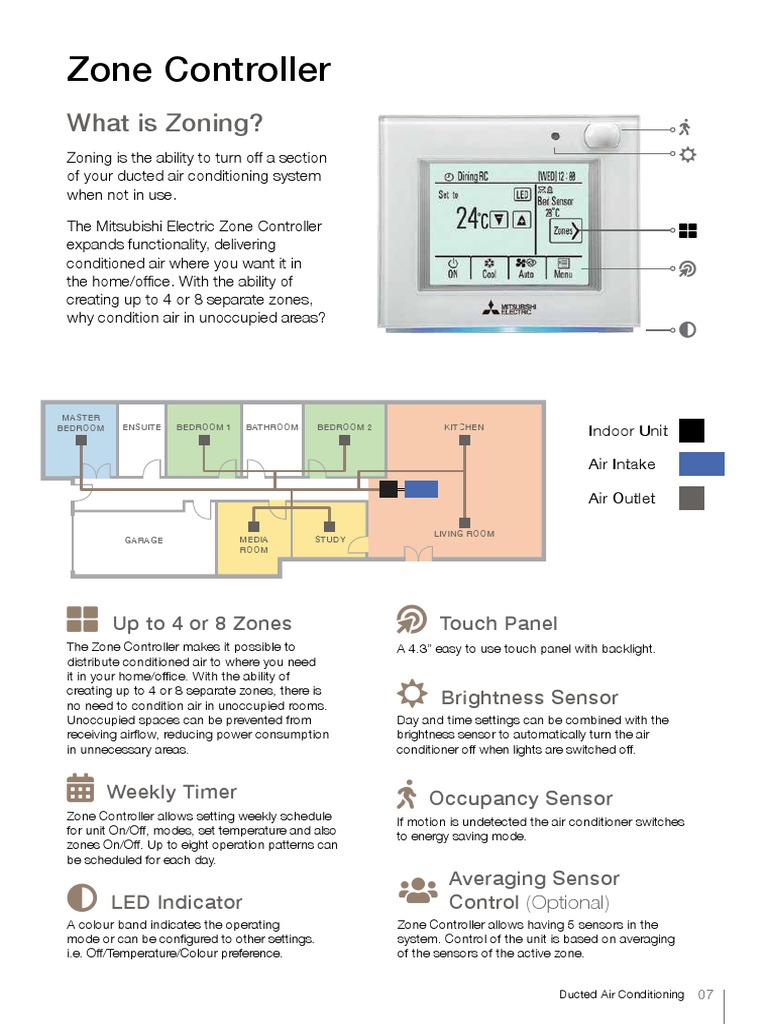 Zone Controller ThLarge PDF Air Conditioning Building Engineering
