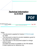 Technical Information: For D1703-M