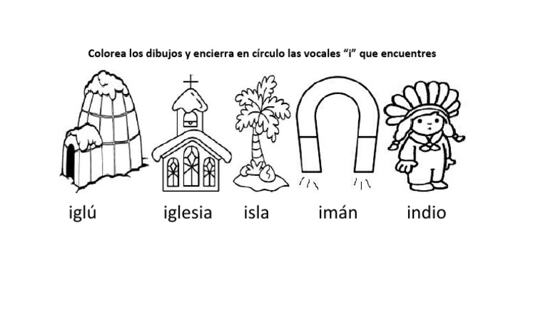 dibujos-de-la-vocal-i-pdf