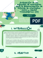 Evaluación de Los Métodos de Monitoreo para La Determinación de Dióxido de Nitrógeno (NO2) y Ozono Troposférico (O3)