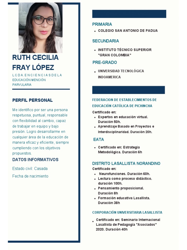 Certificación de Ruth Cecilia Fray López | PDF | Cognición | Comunicación
