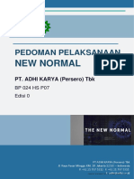 Pedoman Pelaksanaan New Normal Edisi 0