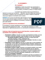 EL MOVIMIENTO (APUNTE) 21 DE SEP 2021