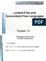 Context-Free and Noncontext-Free Languages