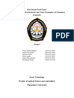 Group 6 Functional Food Paper