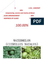 Water Melon Cherwin Duran