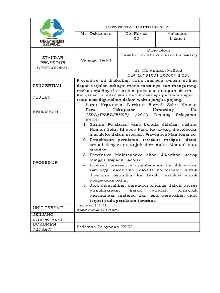 Sop Pengecatan Tembok | PDF