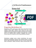 Lanjutan Metabolisme (Mekanisme Kerja Enzim)