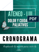 Cronograma Ateneo Liii