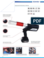 Klauke Emerson UAP-4L press tool technical sheet