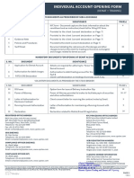 Demat and Trading Account Opening Form