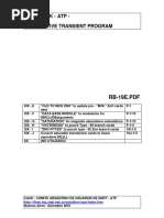 Rule Book - Atp - Alternative Transient Program: RB-19E PDF