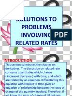 Related Rates by Rosemarie Madelo & An-An Naldoza