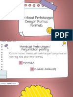 Kompetensi 2 - Membuat Perhitungan Dengan Rumus Formula