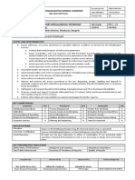 JD - Laboratory Metallurgical Technician 2020 - Draft