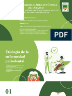 Etiologia de La Enfermedad Periodontal