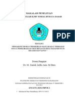 Makalah Penelitian Tingginya Angka Karies - Kelompok 2-Dikonversi