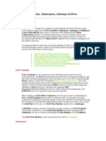 Terminals, Gatekeepers, Gateways & Mcus: Overview