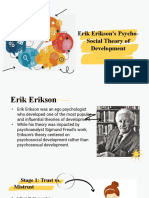 Erik Erikson's Psycho-Social Theory of Development