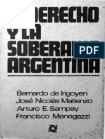 Sampay, Arturo E. - El Derecho y La Soberanía Argentina