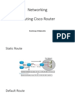 Static Route Cisco