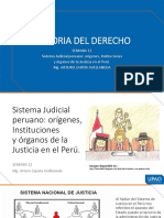 12 Semana - Diapositivas - Sistema Judicial Peruano