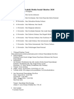 Data Praktik Media Sosial - 06 Oktober 2020 ED