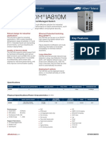 Allied Telesis Centrecom Ia810m Datasheet