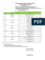 Jadwal Piket TH 2020.2021