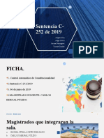 Sentencia C-252 de 2019