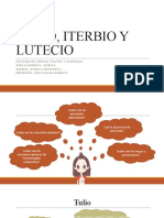Tulio, Iterbio y Lutecio Presentacion