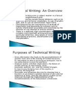 Technical Writing PPT Reference